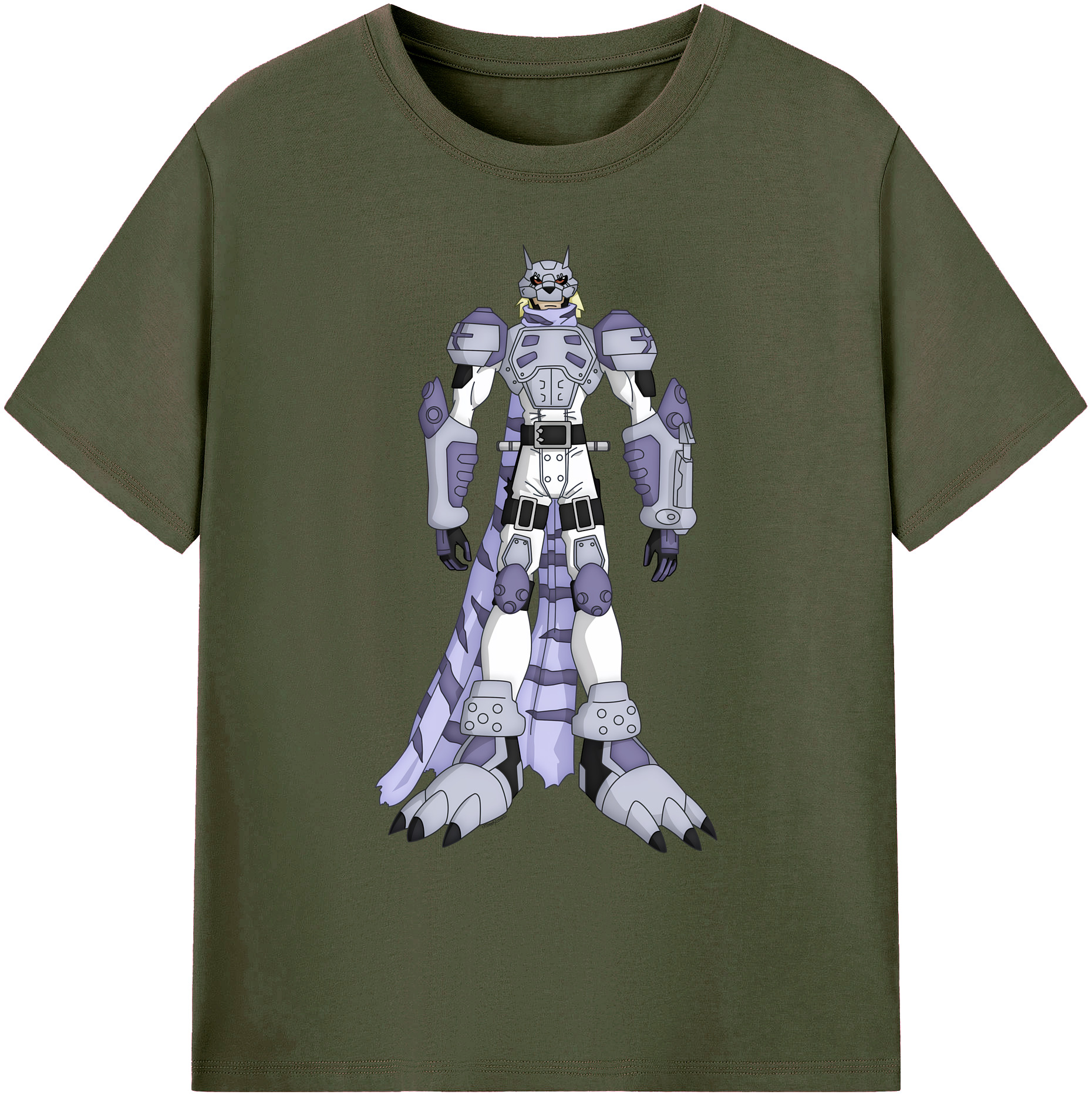 （画像用） Digimon デジタルモンスター/デジモン 綿100％ メンズ半袖Tシャツ｜肌触りやわらか＆通気性